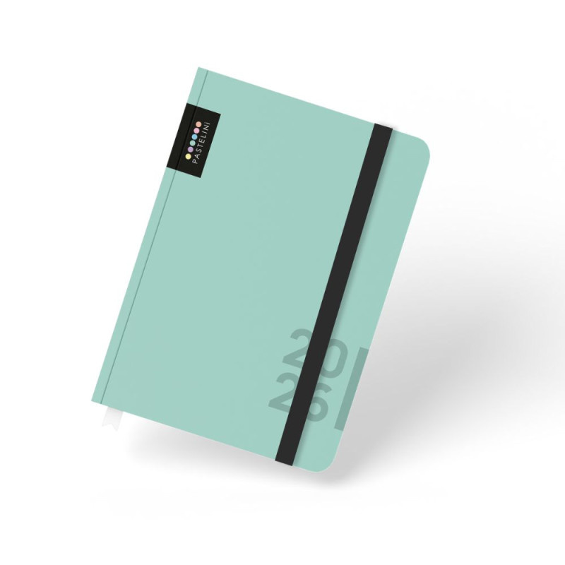 Diář PASTELINi - A6 / týdenní / zelená