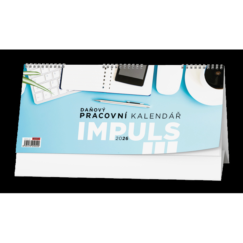 Kalendář stolní pracovní Impuls III / BSM3