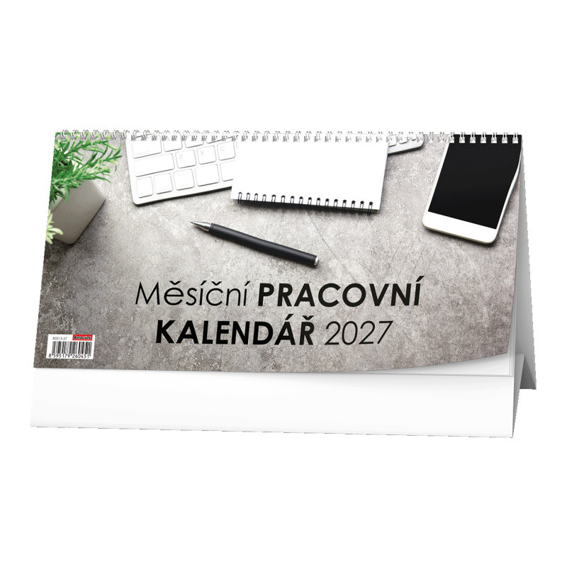Kalendář stolní pracovní - Měsíční / BSE13