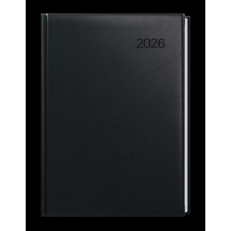 Diář VIVELLA - A5 / denní / so+ne zvlášť / černá