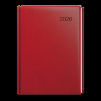 Diář VIVELLA - A5 / týdenní / bordó