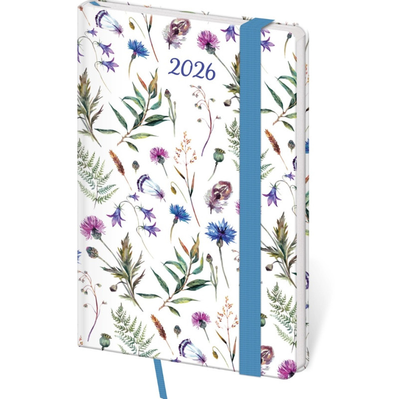 Diář VARIO - týdenní kapesní / Wildflowers