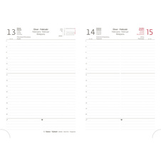 Diář VARIO Matragi - A5 / denní / red