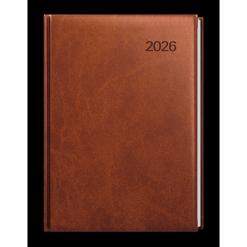 Diář VIVELLA - A5 / týdenní / hnědá
