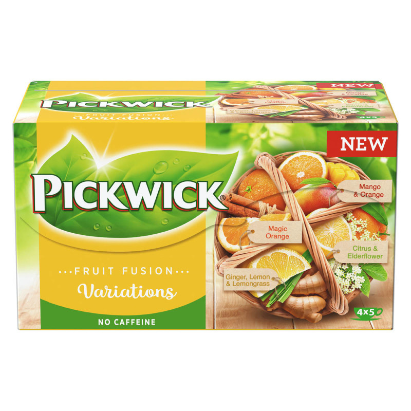 Čaj Pickwick ovocný - variace citrusové plody