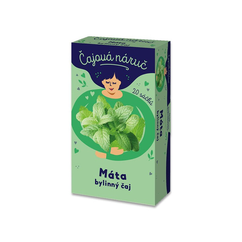 Čaj LEROS Čajová náruč - Máta