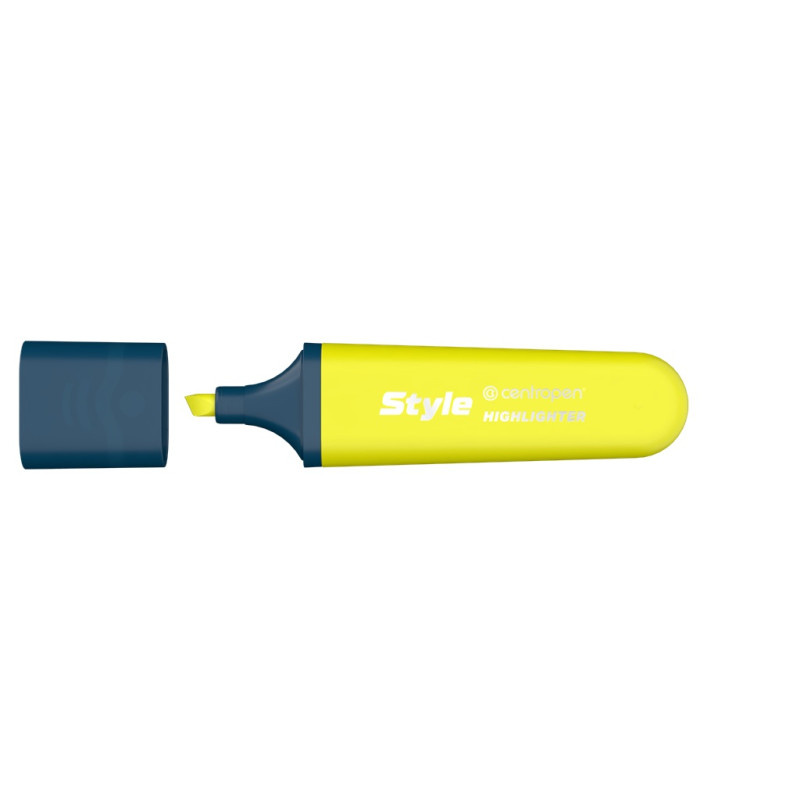 Zvýrazňovač Centropen 6252 Style Fluo - sada 4 ks