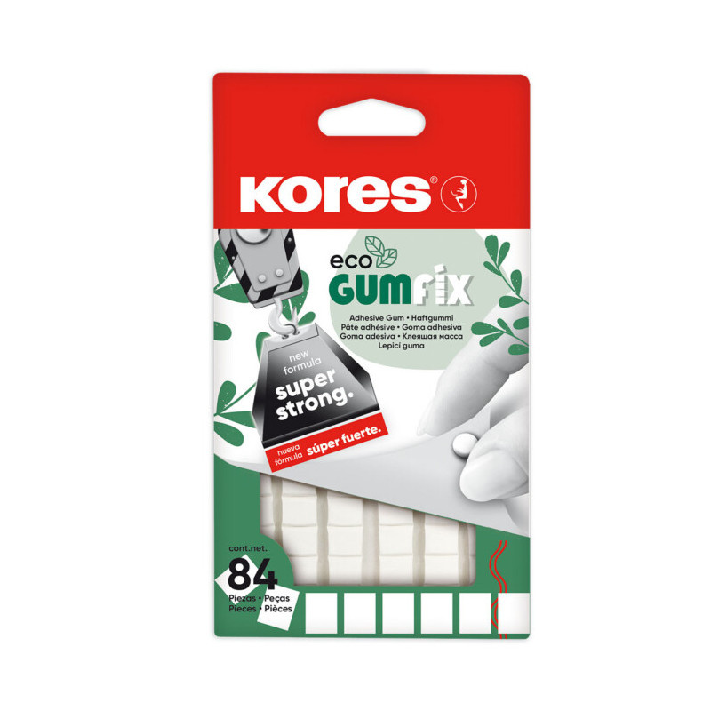 Lepicí hmota Kores - ECO Gumfix / 50 g / 84 ks