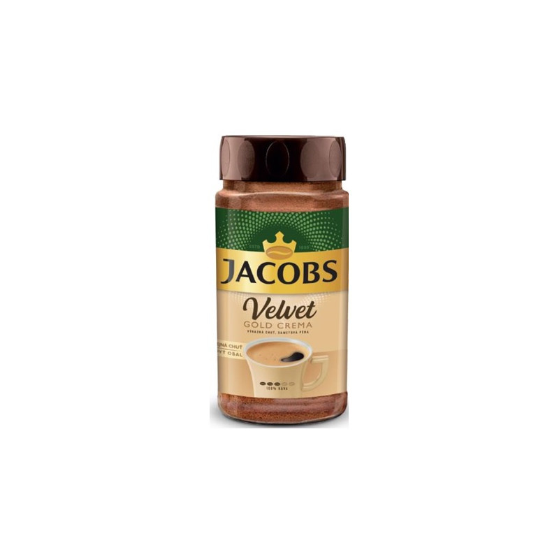 Rozpustná káva Jacobs Gold Velvet Crema / 180 g