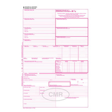 MSK 960 mezinárodní nákladní list 5 listů NCR A4