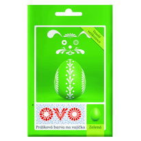 Prášková barva na vajíčka OVO® - zelená