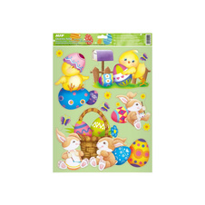 Okenní fólie Velikonoce - 30 x 42 cm / mix