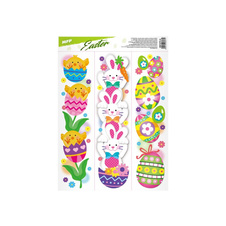 Okenní fólie Velikonoce - 30 x 42 cm / mix