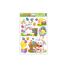 Okenní fólie Velikonoce - 20 x 30 cm / mix