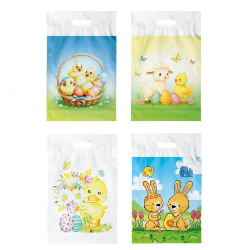 Velikonoční tašky - L / 29,5 x 46 x 8 cm / mix motivů