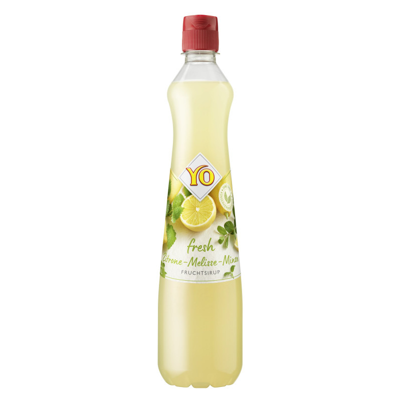 Sirup YO - citron, meduňka a máta / 700ml