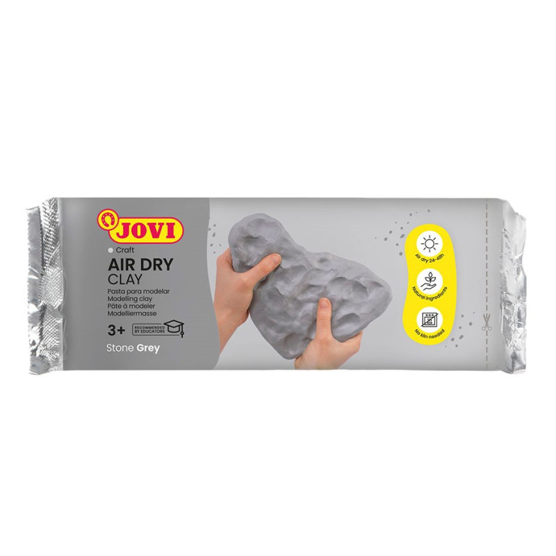 Modelovací samotvrdnoucí hmota JOVI - šedá / 1 kg