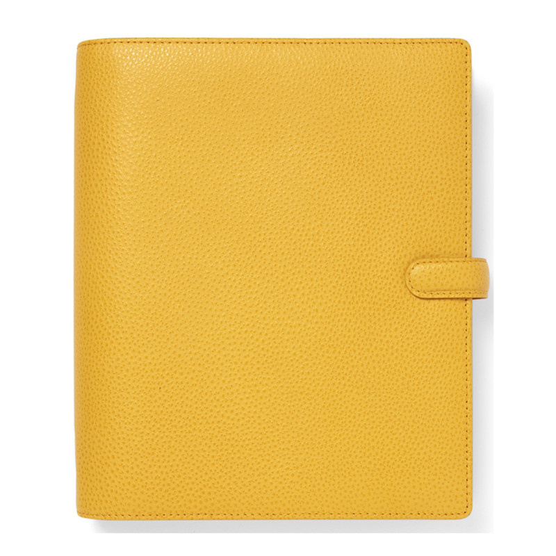 Diář Filofax Finsbury - A5 / mustard