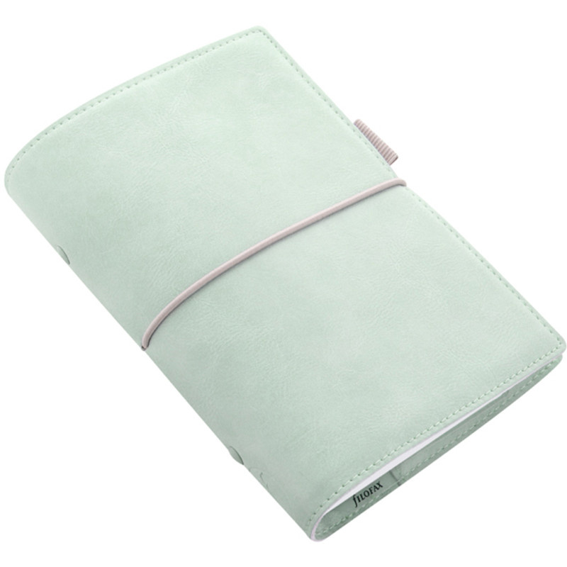 Diář Filofax Domino Soft - osobní / seagrass pastelová zelená