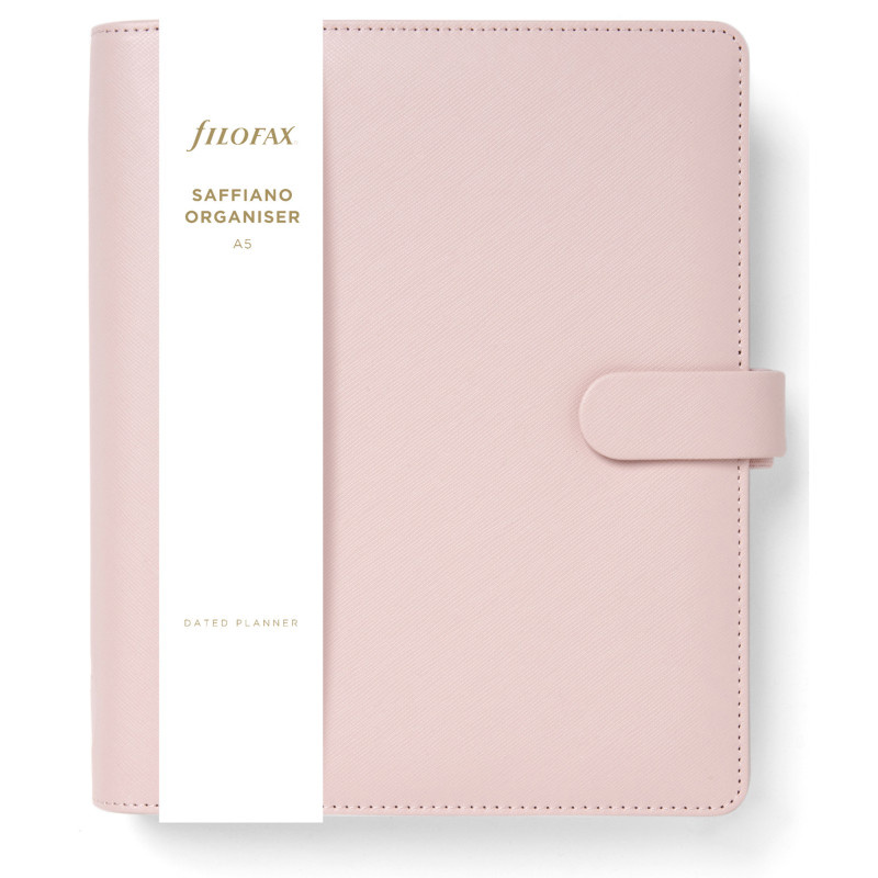 Diář Filofax Safiano - A5 / blush