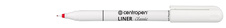 Liner Centropen 2811 F - červená
