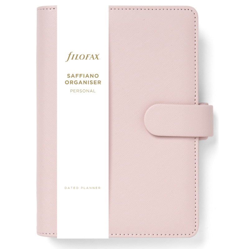 Diář Filofax Saffiano - osobní / blush