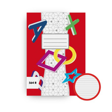 Sešity školní ECONOMY 60 listů - A5 / linka / 564