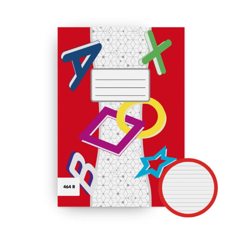Sešity školní ECONOMY 60 listů - A4 / linka / 464