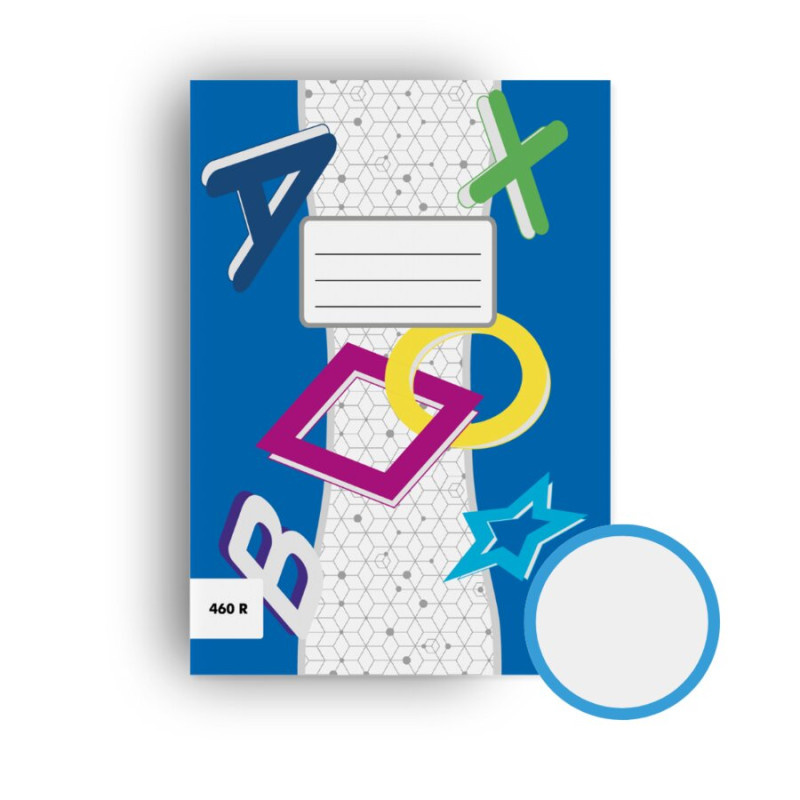 Sešity školní ECONOMY 60 listů - A4 / čistý / 460