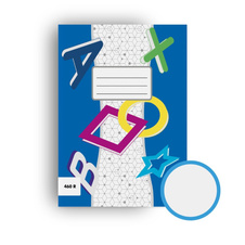 Sešity školní ECONOMY 60 listů - A4 / čistý / 460