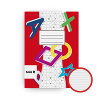 Sešity školní ECONOMY 40 listů - A6 / linka / 644