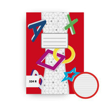 Sešity školní ECONOMY 20 listů - A5 / linka / 524