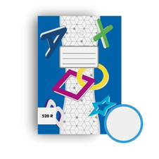 Sešity školní ECONOMY 20 listů - A5 / čistý / 520