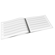 Papírny Brno sešit školní notový 16 listů