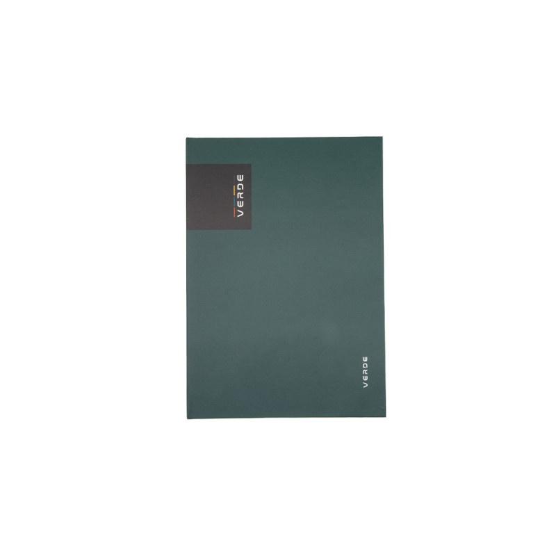 Kniha záznamní VERDE - A5 / linka / 96 listů / zelená