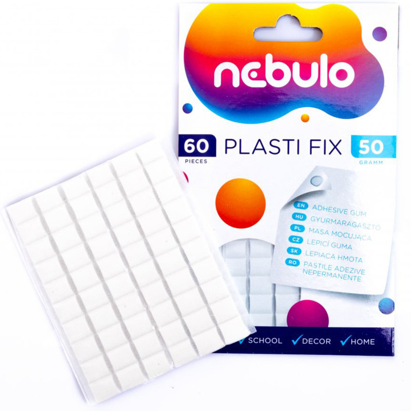 Lepicí hmota Nebulo Plasti fix - 60 ks