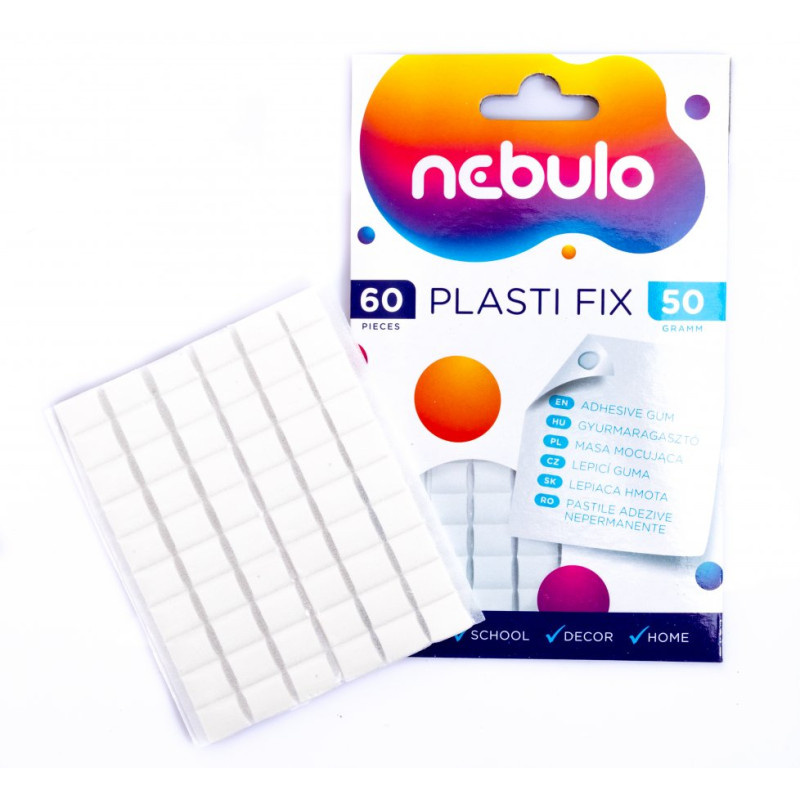 Lepicí hmota Nebulo Plasti fix - 60 ks