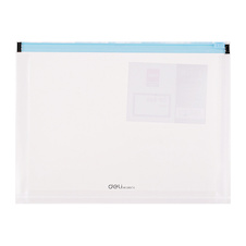 Spisové desky DELI Fashion na zip - A4 / barevný mix