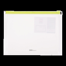 Spisové desky DELI Fashion na zip - A4 / barevný mix