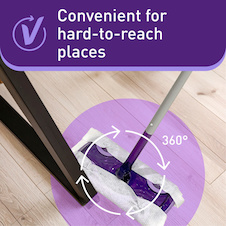 Souprava Vortex na vytírání + 5 ks suchých ubrousků