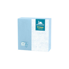 Harmony Color papírové ubrousky modré 1-vrstvé 33 x 33 cm 50ks