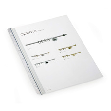 Rychlovázací nasouvací lišty - kapacita 60 listů / eurozávěs / čirá