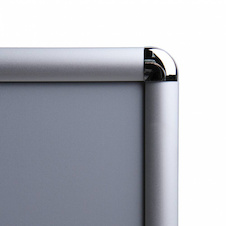 Rám na reklamu - kulaté rohy / A1