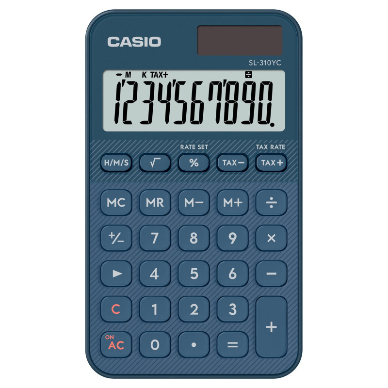 Kalkulačka Casio SL 310 YC - 10 míst / modrá