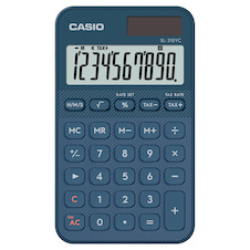 Kalkulačka Casio SL 310 YC - 10 míst / modrá