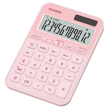 Kalkulačka Casio MS 20 YC - 12 míst / růžová
