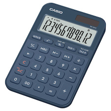 Kalkulačka Casio MS 20 YC - 12 míst / modrá