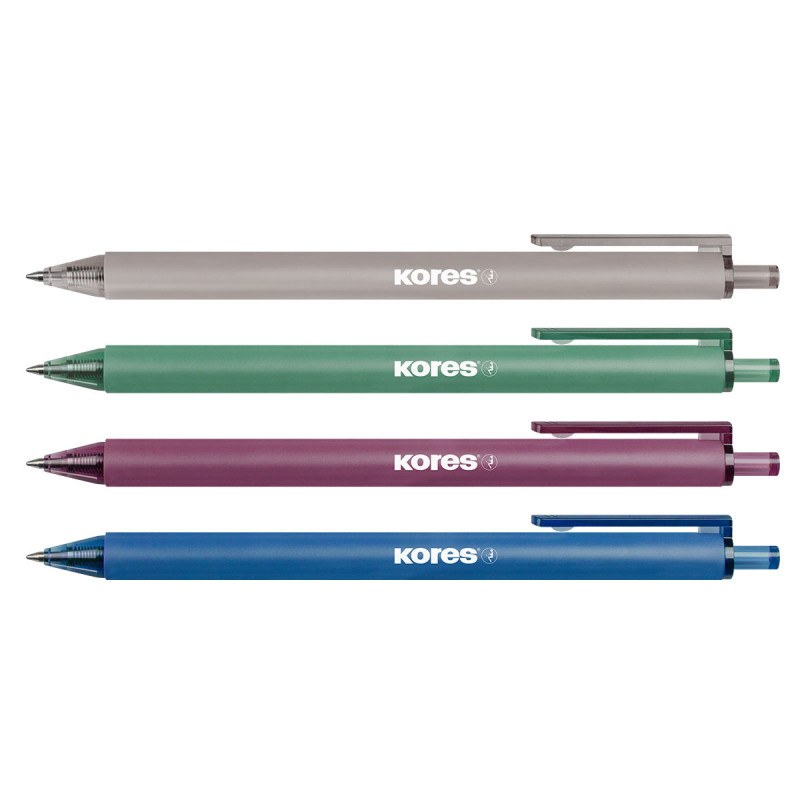 Kuličkové pero Kores Klick Pen Vintage - mix