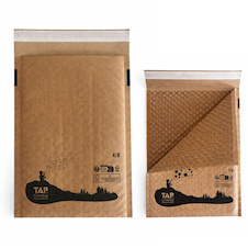 Obálky protinárazové 14G celopapírové - 250 x 350 + 50 mm / hnědá