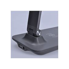 Lampa Solight LED stmívatelná s bezdrátovým nabíjením - šedá